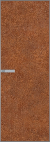 Межкомнатная дверь 1АGN Серебро     Profil Doors