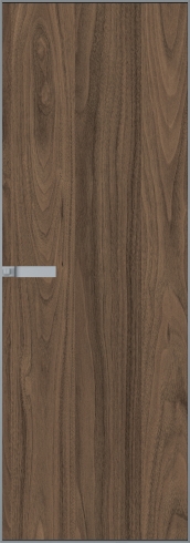 Межкомнатная дверь 1АGN Серебро     Profil Doors