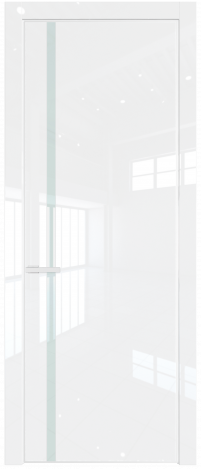 Межкомнатная дверь 21LA Белый люкс стекло Lacobel Белый лак    Profil Doors