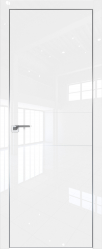 Межкомнатная дверь 14LE Белый люкс    кромка Матовая Profil Doors