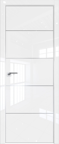 Межкомнатная дверь 107LK Белый люкс    кромка Матовая с 4-х сторон Profil Doors