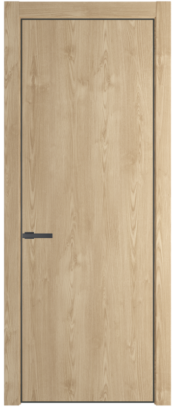 Межкомнатная дверь 1NE Дуб Тобакко    кромка Белый матовый RAL9003 Profil Doors