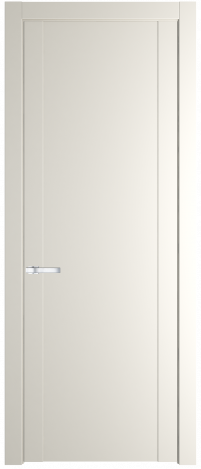 Межкомнатная дверь 1.1P Перламутр белый стекло Матовое    Profil Doors