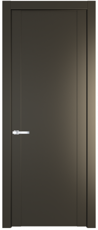 Межкомнатная дверь 1.1P Перламутр бронза стекло Матовое    Profil Doors