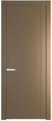 Межкомнатная дверь 1.1P Перламутр золото стекло Матовое    Profil Doors