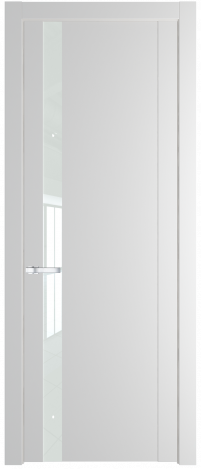 Межкомнатная дверь 1.2P Крем Вайт (RAL 120-02) стекло Матовое    Profil Doors