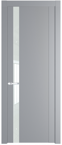 Межкомнатная дверь 1.2P Смоки (RAL 870-02) стекло Матовое    Profil Doors