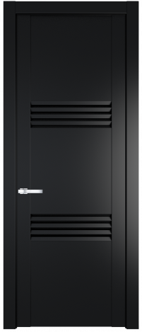 Межкомнатная дверь 1.3P Блэк стекло Матовое    Profil Doors