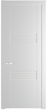 Межкомнатная дверь 1.3P Крем Вайт (RAL 120-02) стекло Матовое    Profil Doors