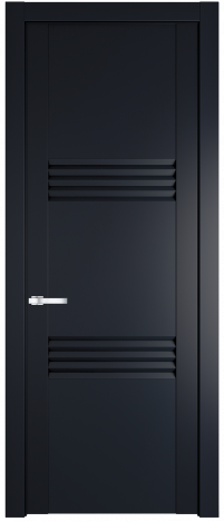 Межкомнатная дверь 1.3P Нэви Блу (RAL 7016) стекло Матовое    Profil Doors