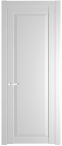 Межкомнатная дверь 1.1.1PD Крем Вайт (RAL 120-02) стекло Матовое    Profil Doors