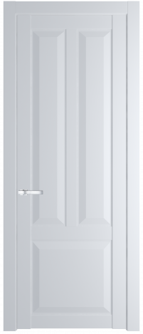 Межкомнатная дверь 1.8.1PD Вайт (RAL 110 96 02) стекло Матовое    Profil Doors