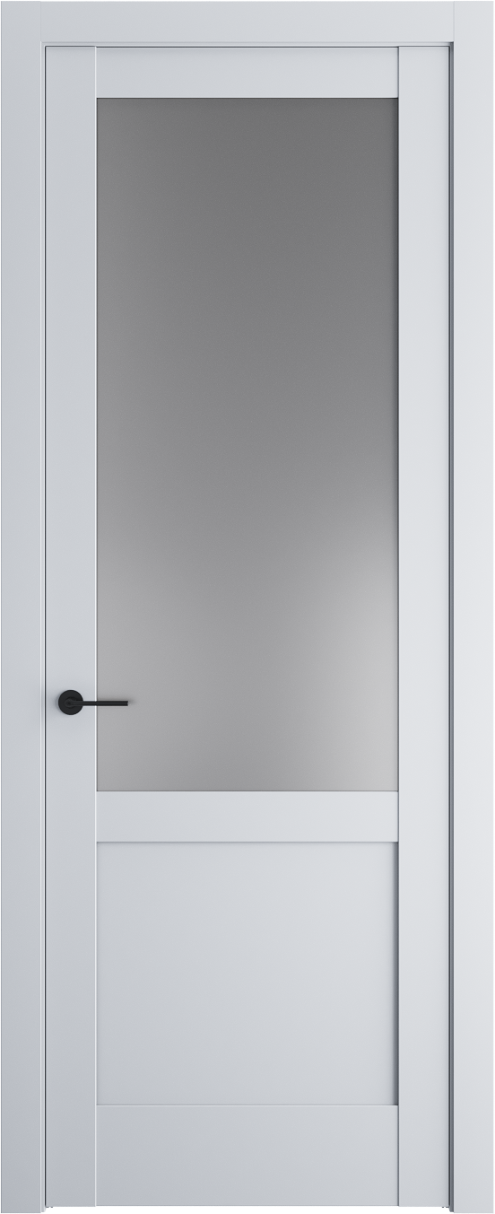 Межкомнатная дверь 10.2.2PDO Вайт стекло Графит    Profil Doors