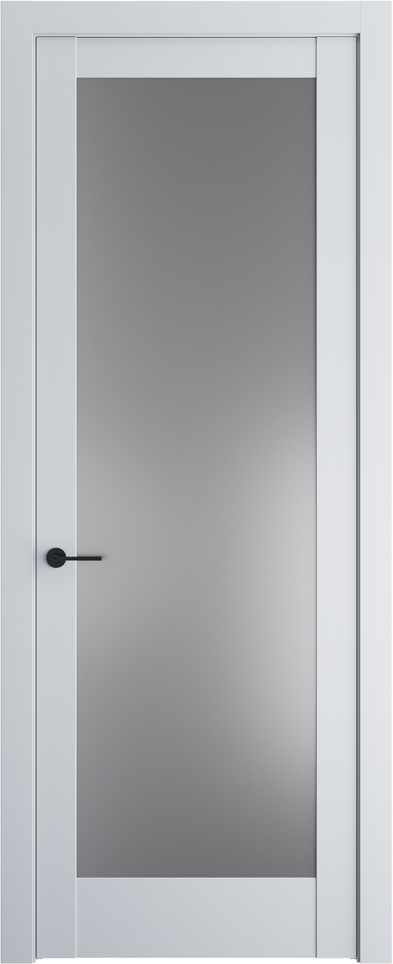 Межкомнатная дверь 11.1.2PDO Вайт стекло Графит    Profil Doors