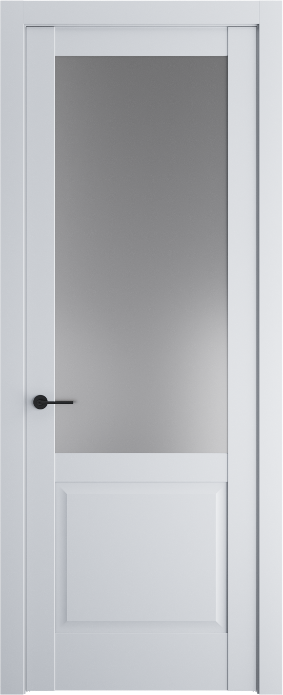 Межкомнатная дверь 5.2.2PDO Вайт стекло Графит    Profil Doors
