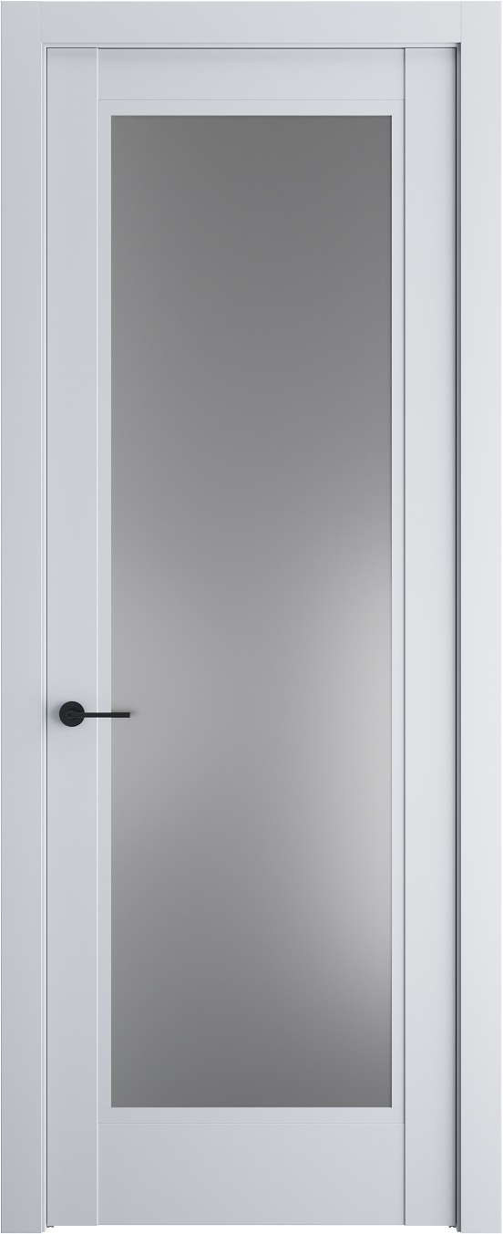 Межкомнатная дверь 6.1.2PDO Вайт стекло Графит    Profil Doors