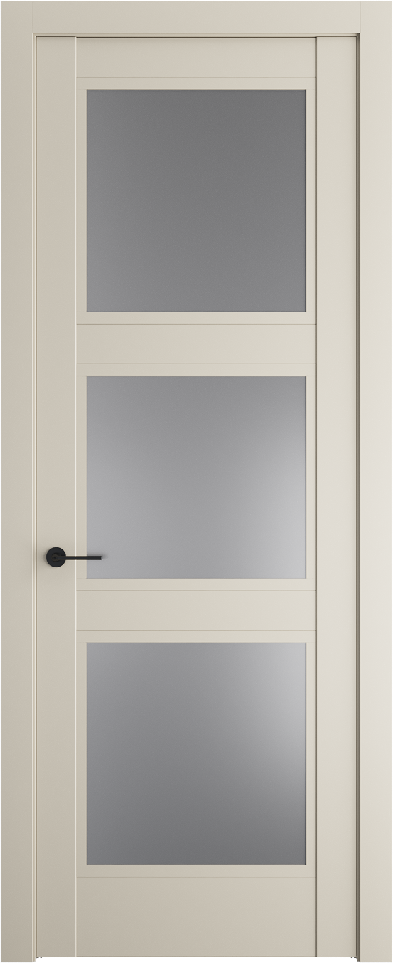 Межкомнатная дверь 7.3.2PDO Вайт стекло Графит    Profil Doors