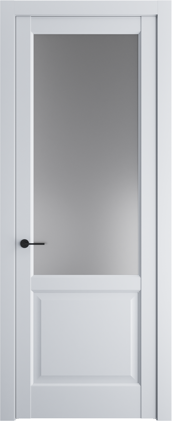Межкомнатная дверь 8.2.2PDO Вайт стекло Графит    Profil Doors