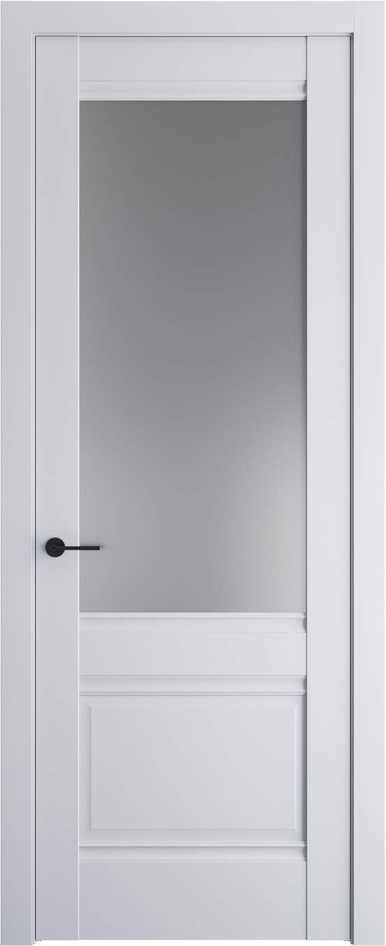 Межкомнатная дверь 9.2.2PDO Вайт стекло Графит    Profil Doors
