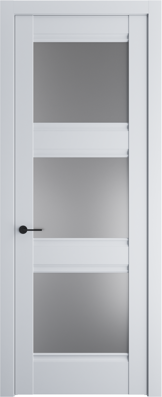 Межкомнатная дверь 9.3.2PDO Вайт стекло Графит    Profil Doors