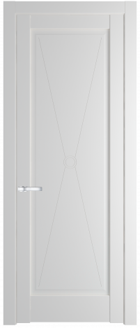 Межкомнатная дверь 1.1.1PM Крем Вайт (RAL 120-02) стекло Матовое    Profil Doors