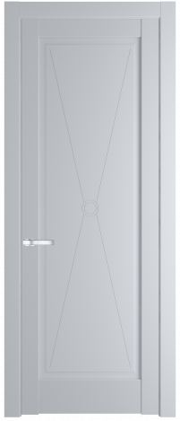 Межкомнатная дверь 1.1.1PM Лайт Грей (RAL 870-01) стекло Матовое    Profil Doors