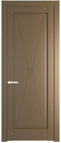 Межкомнатная дверь 1.1.1PM Перламутр золото стекло Матовое    Profil Doors