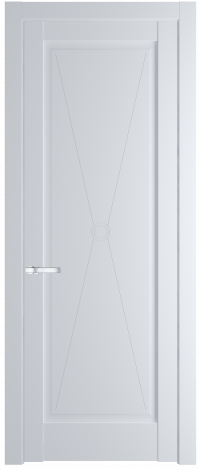 Межкомнатная дверь 1.1.1PM Вайт (RAL 110 96 02) стекло Матовое    Profil Doors