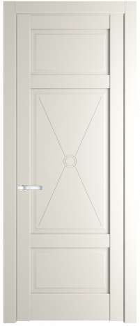 Межкомнатная дверь 1.3.1PM Перламутр белый стекло Матовое    Profil Doors