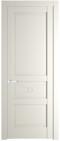 Межкомнатная дверь 1.5.1PM Перламутр белый стекло Матовое    Profil Doors