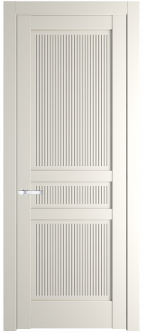 Межкомнатная дверь 2.3.1PM Перламутр белый стекло Матовое    Profil Doors