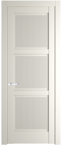 Межкомнатная дверь 2.4.1PM Перламутр белый стекло Матовое    Profil Doors