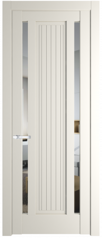 Межкомнатная дверь 3.5.1PM Перламутр белый стекло Матовое    Profil Doors