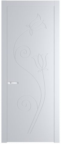 Межкомнатная дверь 5PW Вайт (RAL 110 96 02) стекло Матовое    Profil Doors