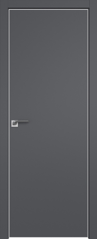Межкомнатная дверь 1SMK Серый матовый    кромка White Edition с 4-х сторон Profil Doors