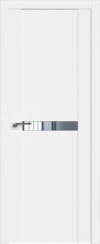 Межкомнатная дверь 2.01U Аляска стекло Зеркало    Profil Doors