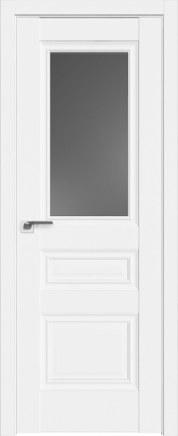 Межкомнатная дверь 2.39U Аляска стекло Графит    Profil Doors