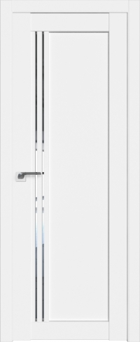 Межкомнатная дверь 2.50U Аляска стекло Прозрачное    Profil Doors