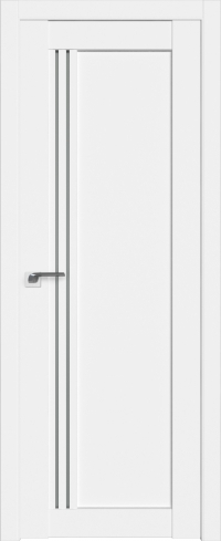 Межкомнатная дверь 2.50U Аляска стекло Матовое    Profil Doors