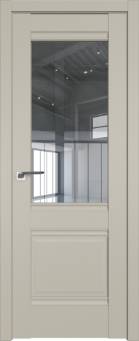Межкомнатная дверь 2U Шеллгрей стекло Прозрачное    Profil Doors