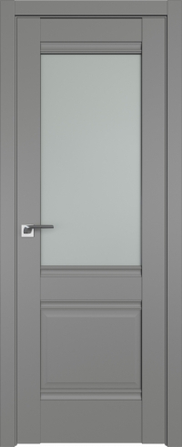 Межкомнатная дверь 2U Грей стекло Матовое    Profil Doors