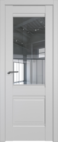 Межкомнатная дверь 2U Манхэттен стекло Прозрачное    Profil Doors