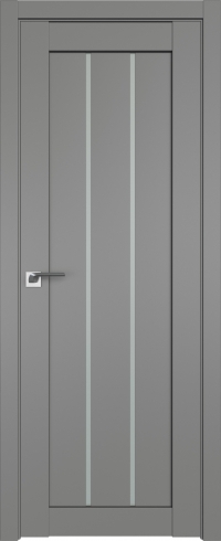 Межкомнатная дверь 49U Грей стекло Матовое    Profil Doors
