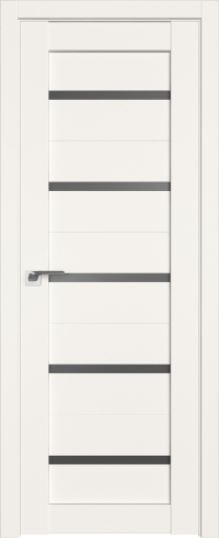 Межкомнатная дверь 7U ДаркВайт стекло Графит    Profil Doors