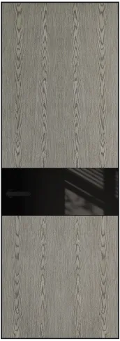 Межкомнатная дверь 17VA Натуральный шпон BIANCHE NOTTI 08С     Profil Doors