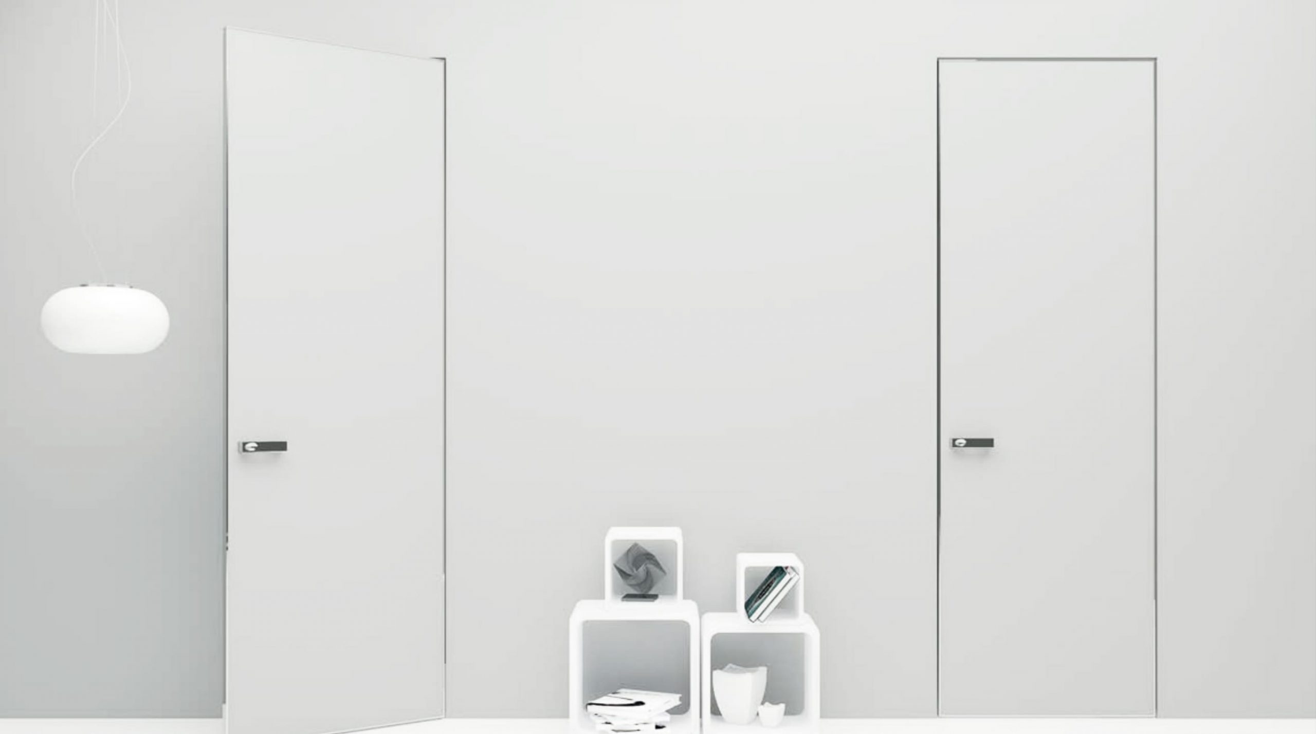 Profildoors U 2U – Гладкая дверь в белой эмали